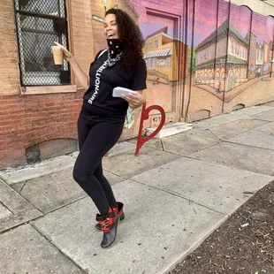 Liz...Highlands Mural Arts Tour Guide
