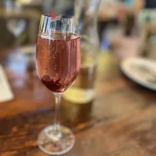 My Mimosa with hibiscus