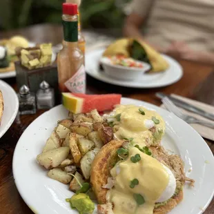 Crab Benedict