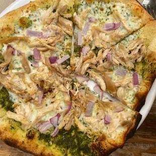 Rotisserie Chicken Pizza