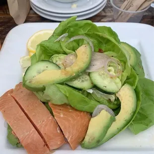Smoked Salmon Salad
