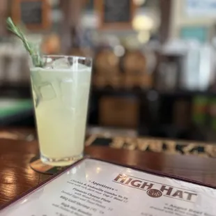 Rosemary Ginger Lemonade