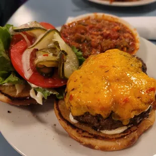 burger, food, burgers