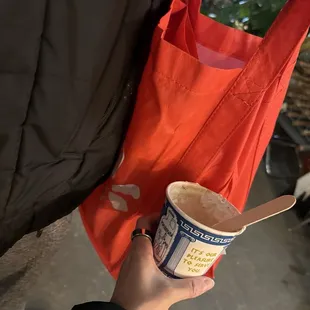 Hot cocoa at 12th street post pop up