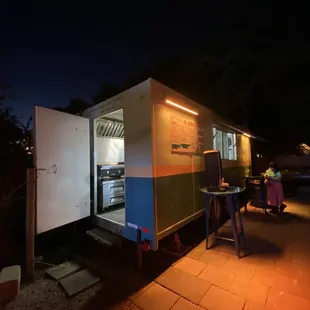 Food truck where you place order
