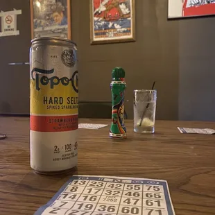Topochico on bingo night (thursdays)