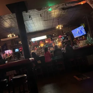 Inside bar area