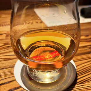 A bit of the Buffalo before the Baby Back  Buffalo Trace, neat from #HighHorseSaloon