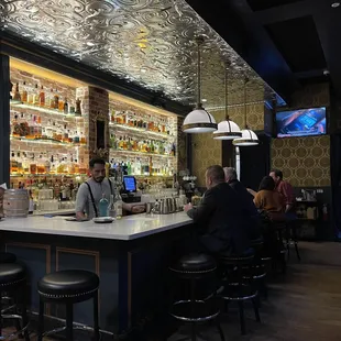 Interior of High Horse in San Francisco.