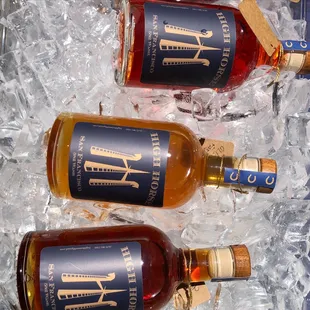 Pre-made classic cocktails.