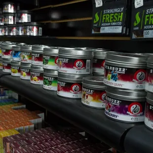 Selection of Hookahs &amp; Shisha