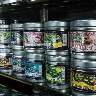 Selection of Hookahs &amp; Shisha