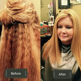 Brazilian blowout by Audrey King
