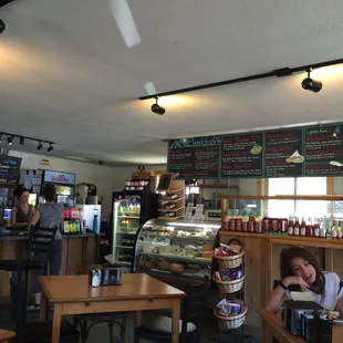 A quick view of the menu board