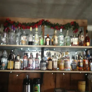 Check out our liquor selection