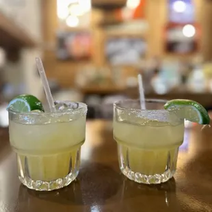 Drinks while waiting for our table