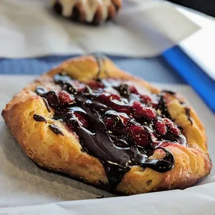 Nutella Cherry Danish