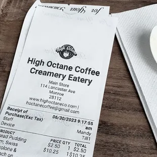 Great service today by Mandy