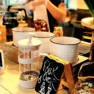 a woman preparing food