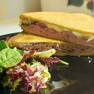 Ham and cheese pannini. Mmmm.