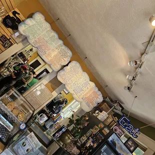 Coffee shop and menu