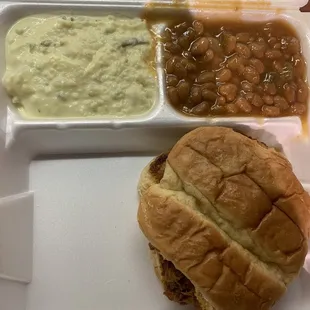 Pulled pork jumbo platter