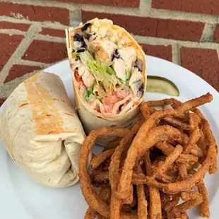 Cajun Chicken Wrap