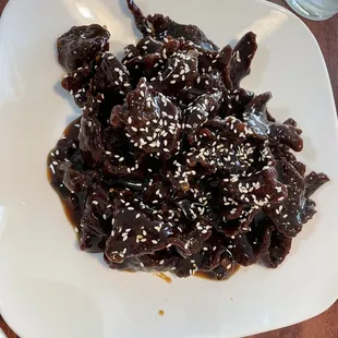 Sesame beef