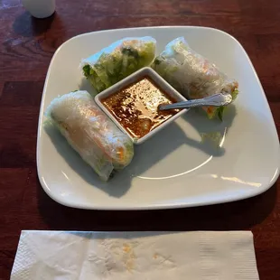 Sprig 1. Four Piece Egg Rolls