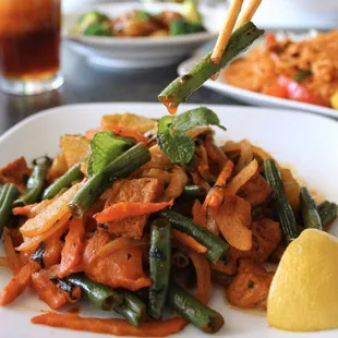 Veggie kebat