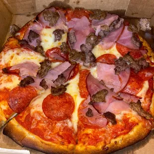4 Four Meat Pizza