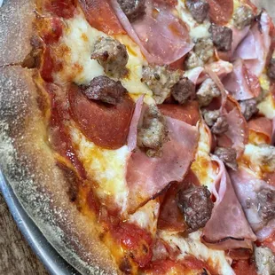 Four Meat Premium Pizza Toppings