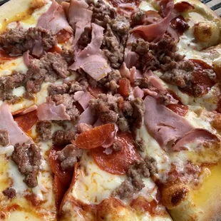 Four meat pizza 12"