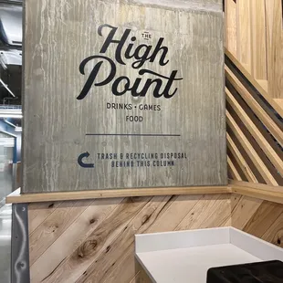 the interior of the pub