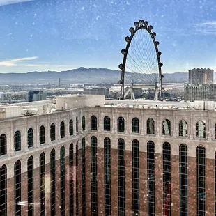 View from Venetian tower floor 31 - Jan 14, 2023