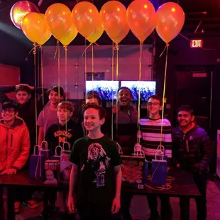 Our kids parties are the best.  Give your kids a unique social gaming experience. BYO Food! Kids love High Score. Fortnite, Minecraft, etc!