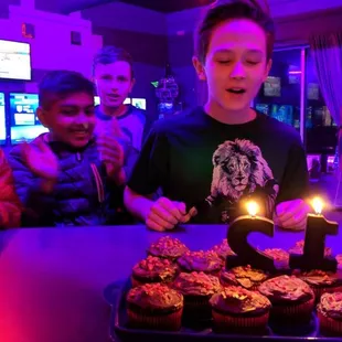 Our kids parties are the best.  Give your kids a unique social gaming experience. BYO Food! Kids love High Score. Fortnite, Minecraft, etc!