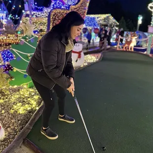 Mini golfin&apos;