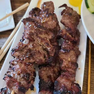 Beef Skewers