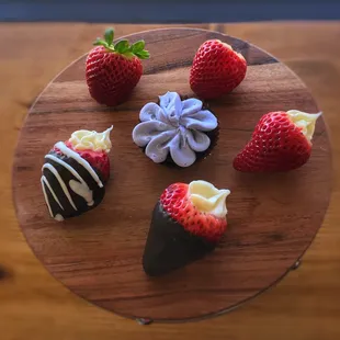 Valentine&apos;s Day Special: Chocolate Dipped Strawberries Filled with Cheesecake! Available for Preorder Now!