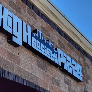 Their great looking sign that is visible from a good distance!!