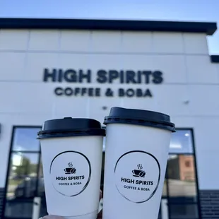 12oz &amp; 16oz Hot Drinks
