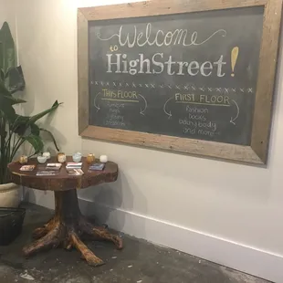 Second floor entrance