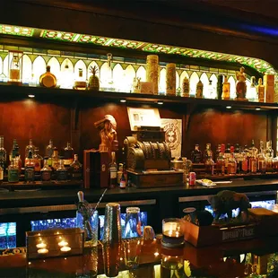 Old school feel with the bourbon to back it up!