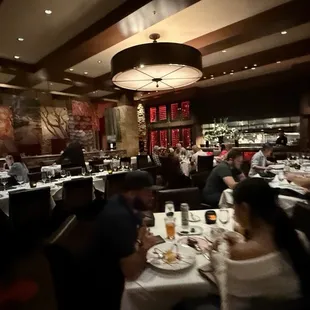 sushi and sashimi, interior