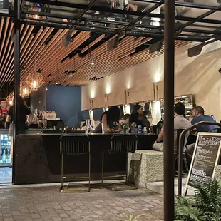 Picture of inside from outside