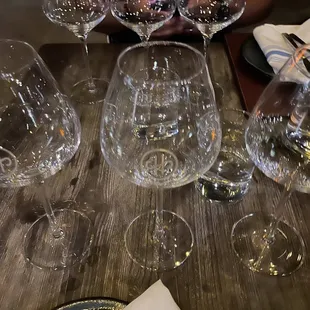 Glasses for my wine flight