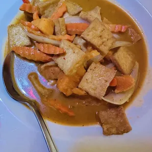 Masaman Curry with tofu