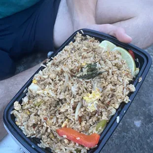 Basil fried rice