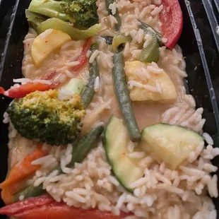 Vegetable Red Curry